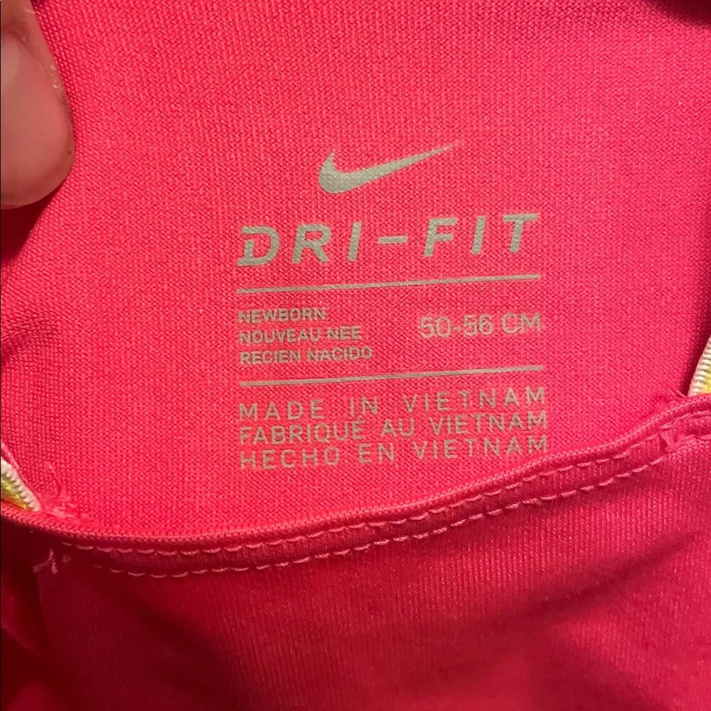 Nike Vibrant Pink Infant Romper - Picture 2 of 2